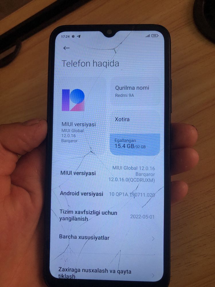 Redmi  9A sotiladi