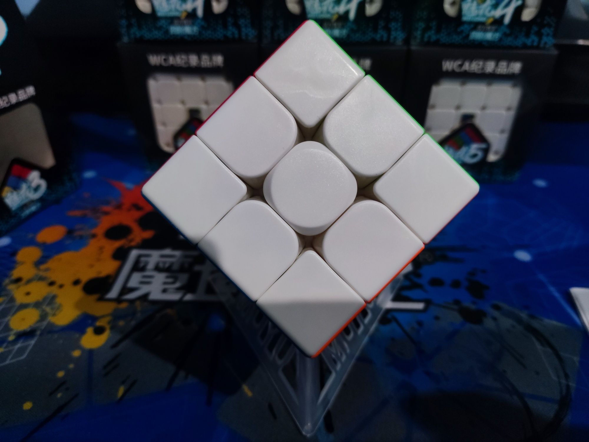 Cub Rubik Nou 3x3 MoYu Meilong Stickerless!