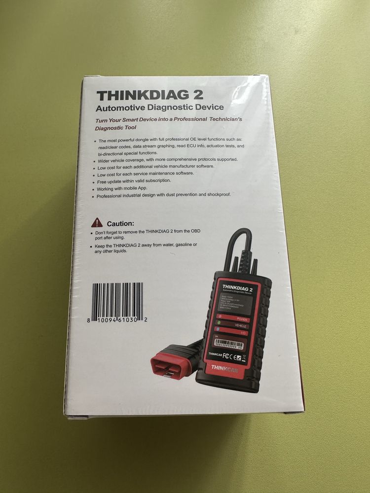 Tester auto Launch Thinkdiag 2 - licenta 1 an full