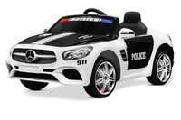 Masinuta electrica de politie Mercedes SL500 90W STANDARD #Alb
