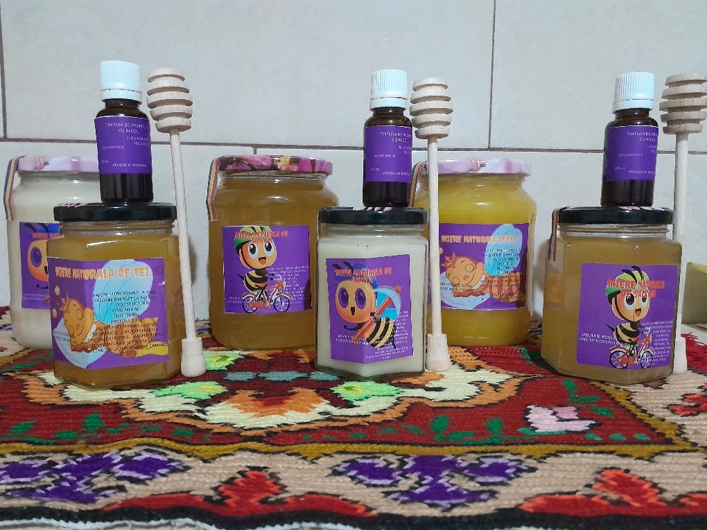 Vand miere naturala si tinctura de propolis