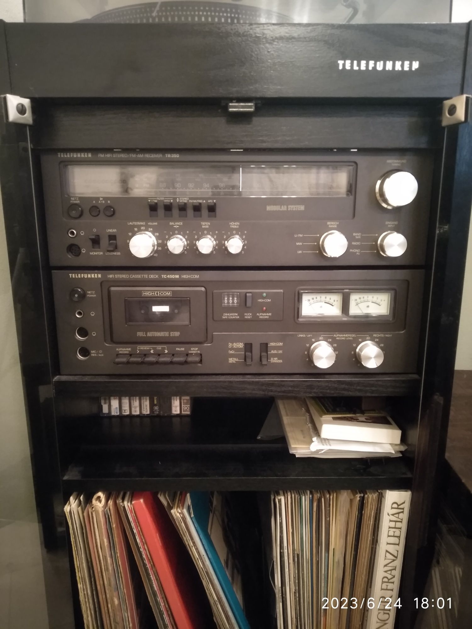 Colectionabila Linie stereo Telefunken inalta fidelitate