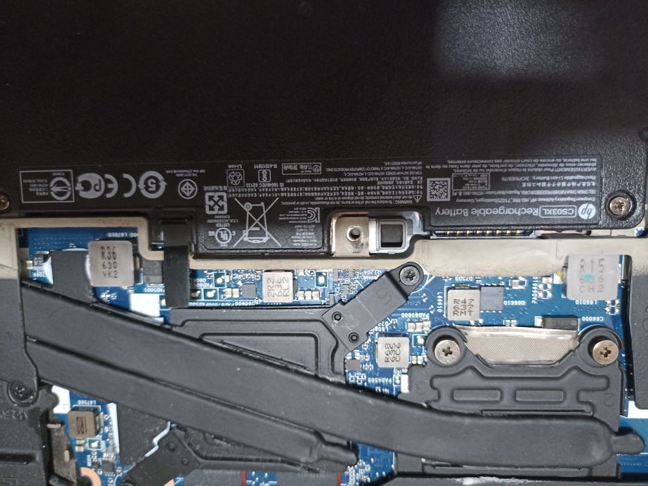 laptop hp zbook pentru piese sau rescris bios