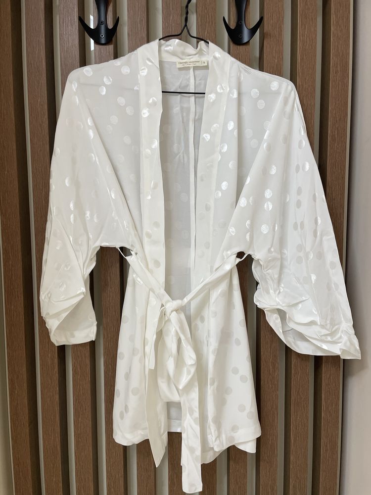Плажно кимоно от естествена материя, размер S, Vintage Summer, ново