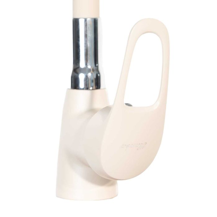 Baterie sanitara bucatarie felxibila bej