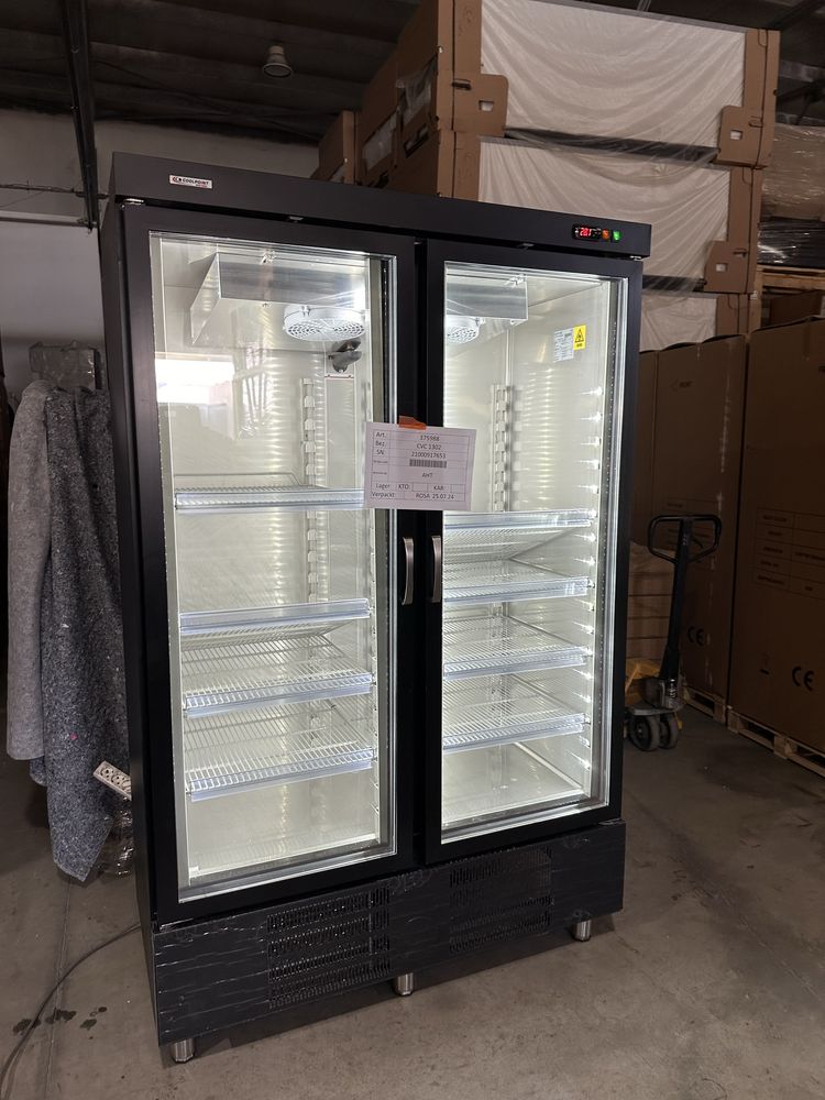 Vitrina verticala congelare 2 usi AHT CVC 137cm / NOU