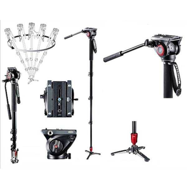 Монопод Manfrotto MVM500A с видеоголовой