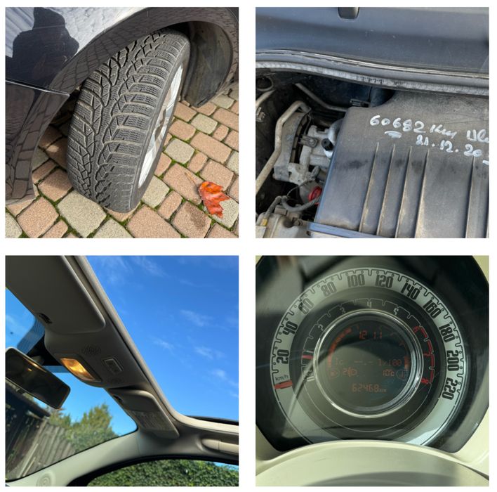 Fiat 500 cabrio 62.000 km 2014