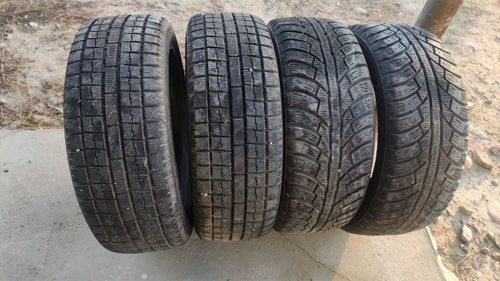 Шины зимние 205/55/16 липучка япошка