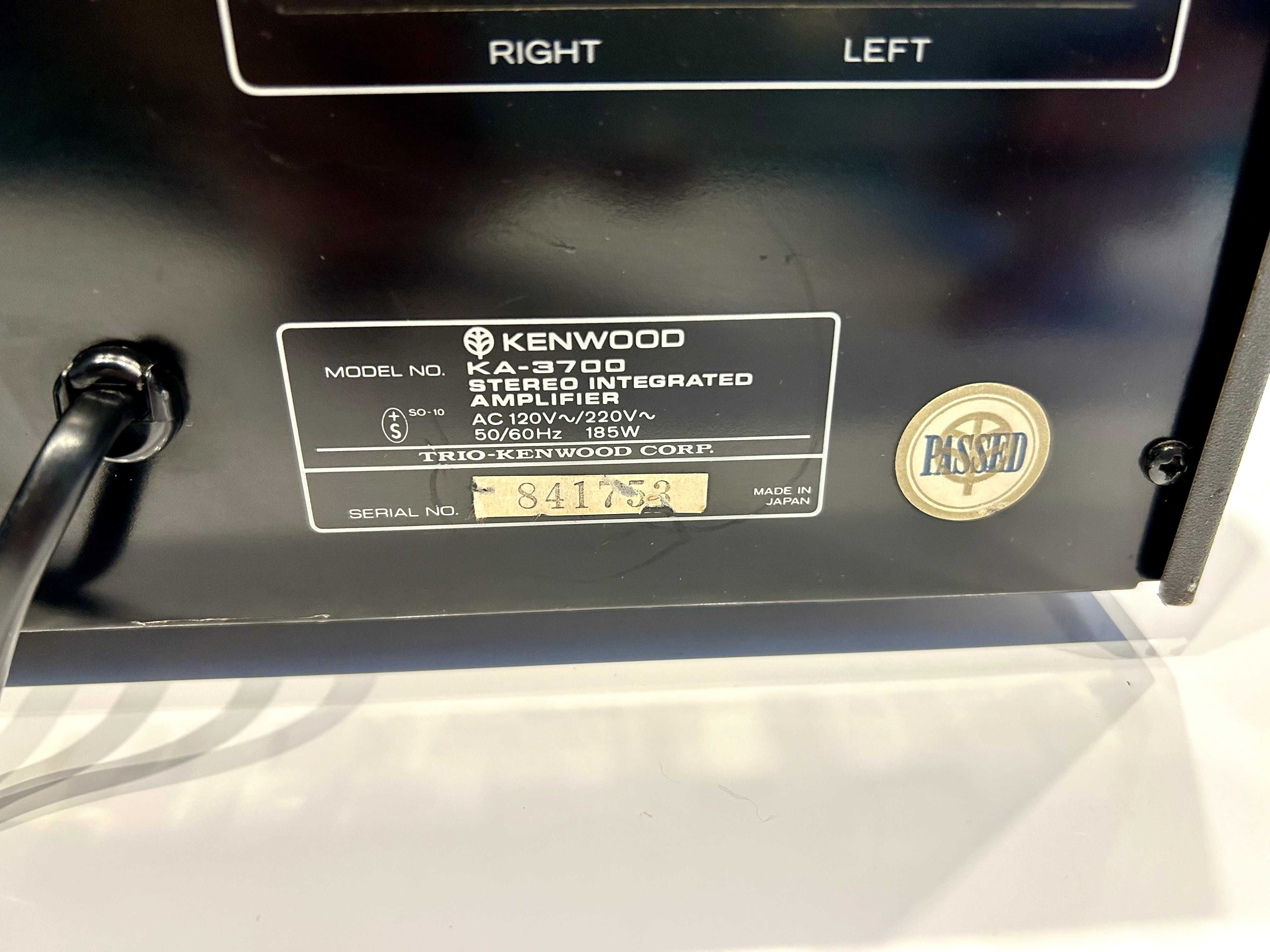 Amplificator Kenwood  KA-3700 Vintage