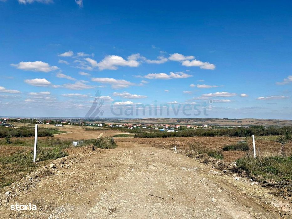 Parcele de teren intravilan, la intrare in Paleu, V4305C, Gaminvest