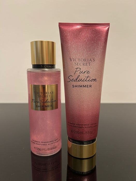 Crema si spray Victoria's Secret cu sclipici
