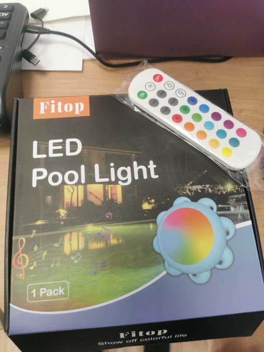 Lampa piscina RGB