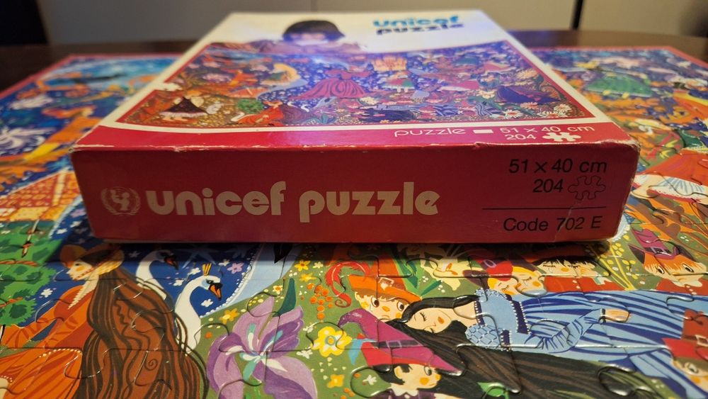 Пъзел Уницеф Unicef