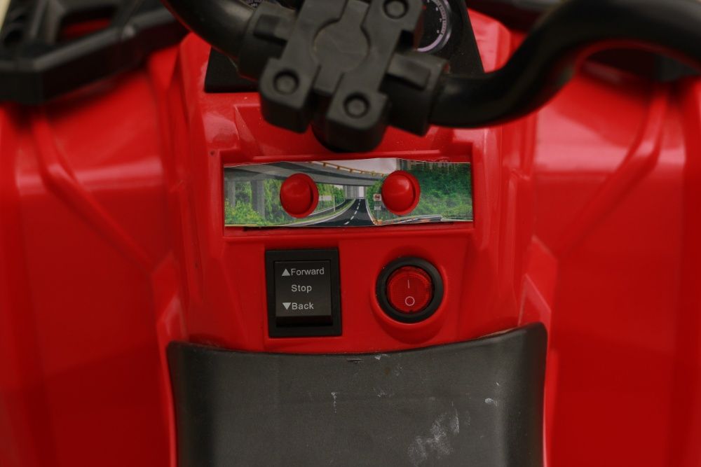 ATV electric pentru copii Panda BB3201 25W baterie 6V 4.5Ah #RED