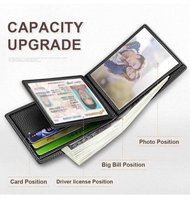 Portofel piele naturală