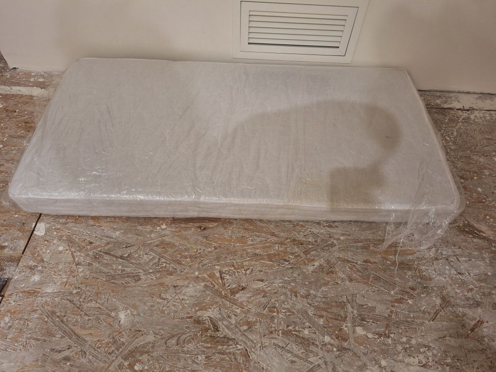 Saltea patut MyKids fibra de cocos integral si husa bumbac matlasat, 1
