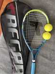 Racheta tenis, folosita foarte putin timp