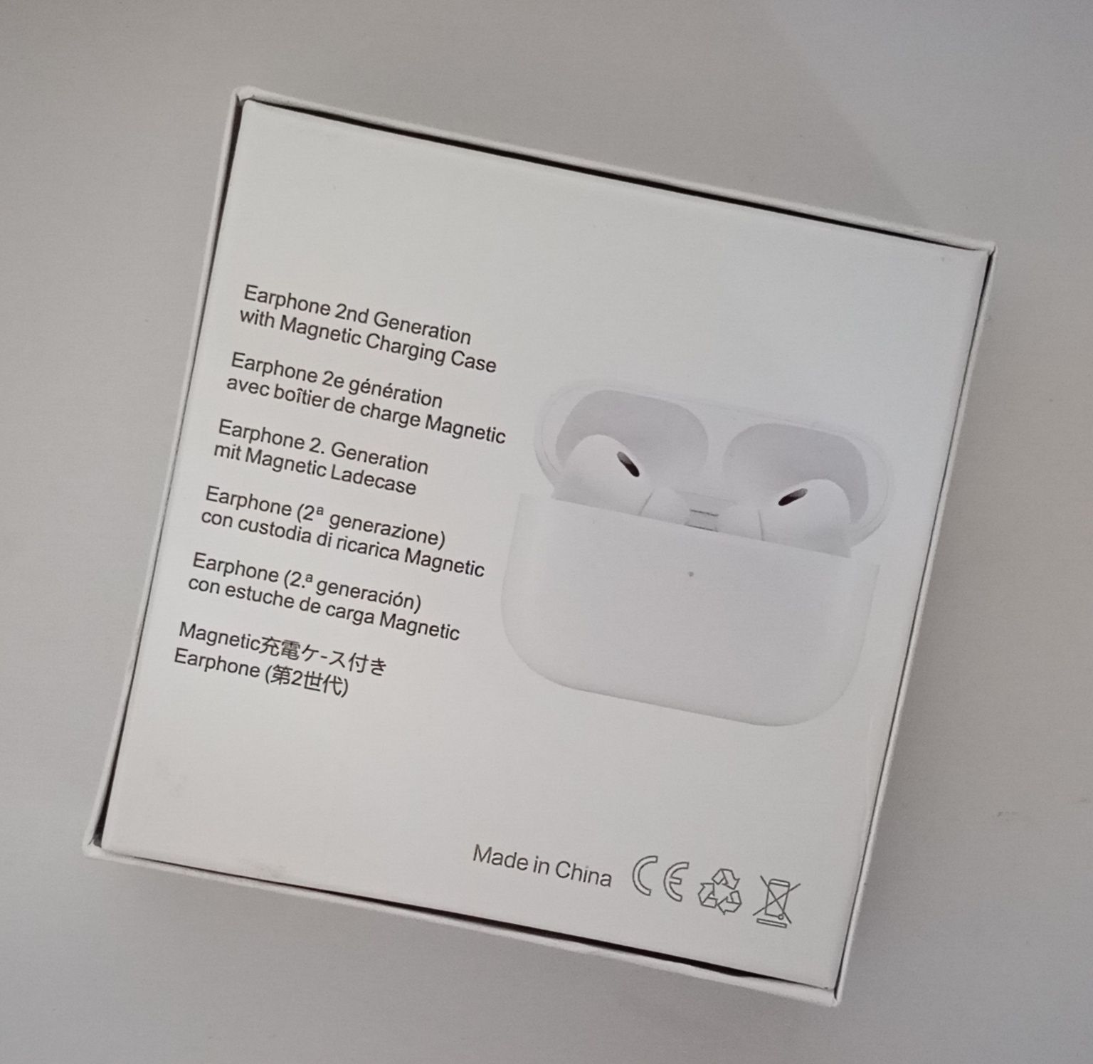 Беспроводные наушники в стиле AirPods Pro 2