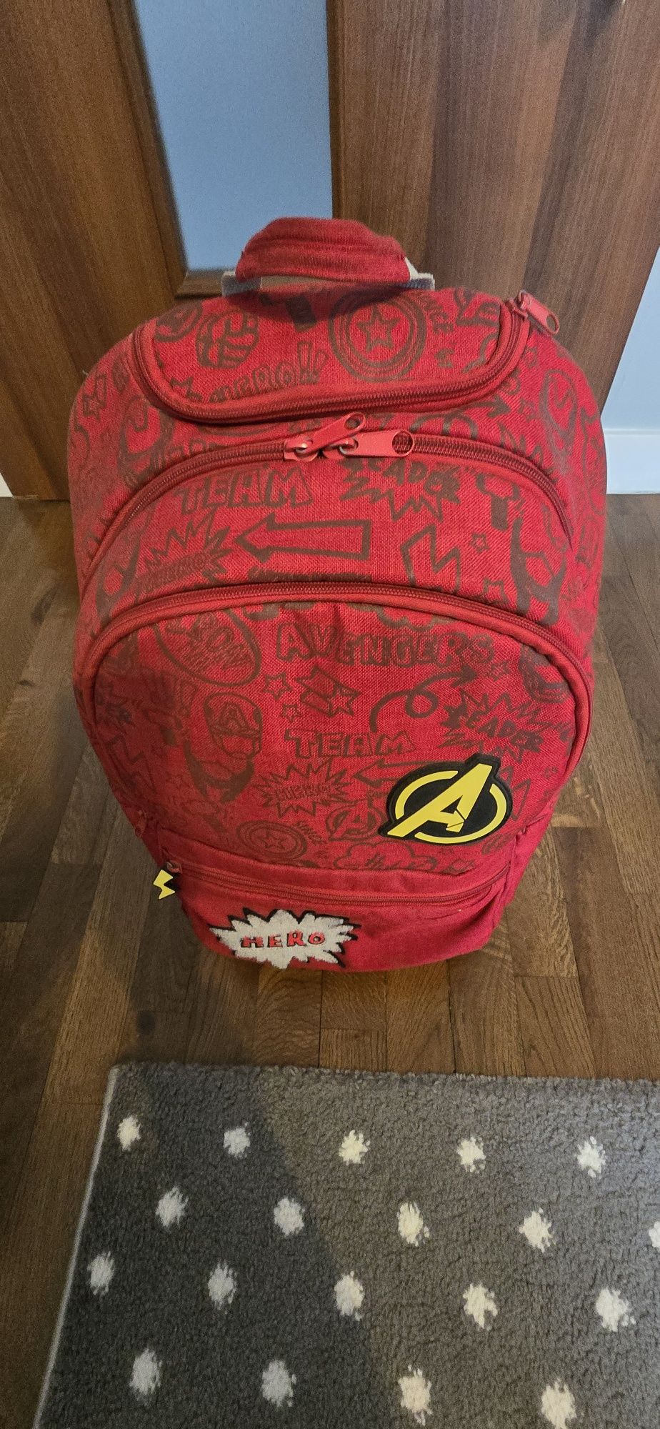 Vand ghiozdan cu roti Samsonite Funtime Disney Avengers Doodles