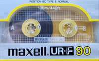 Casete audio sigilate Maxell UR F 60, UR F 90