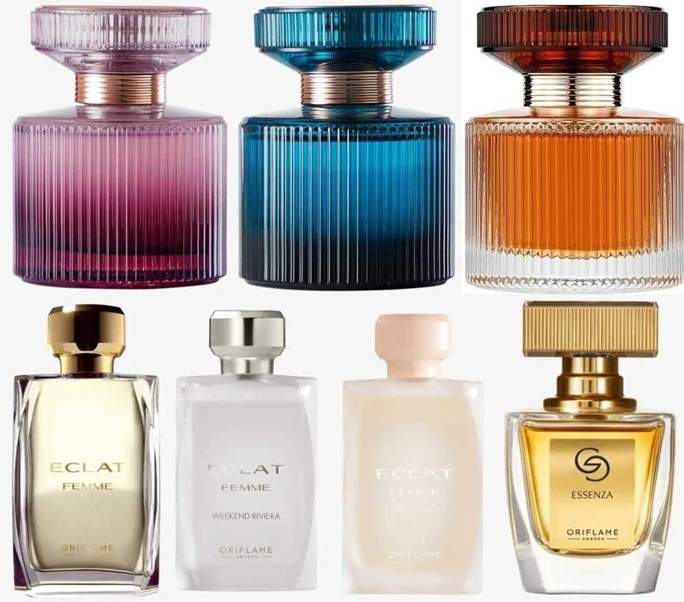 Налични парфюми, тоалетни води  от Avon, Oriflame