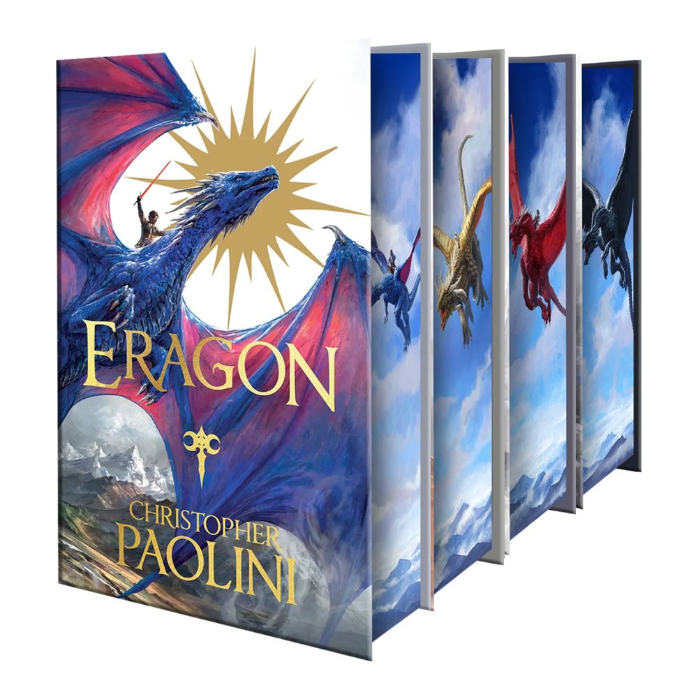Eragon цветни порезки, подписани