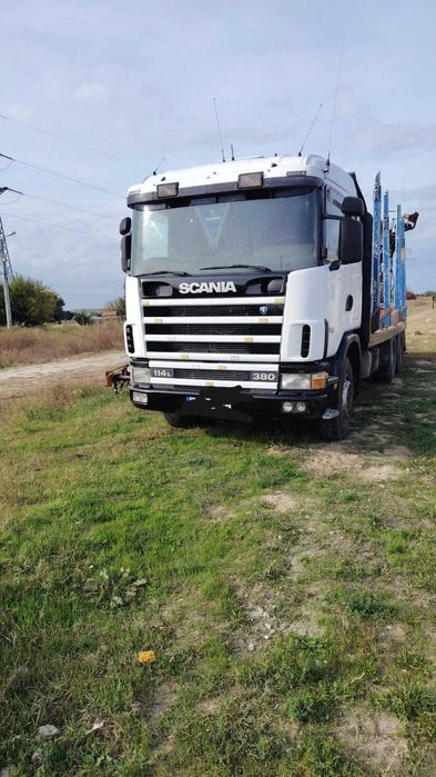 Camion forestier Scania