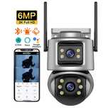 Двойна wifi камара icsee водоустоичива 6MP