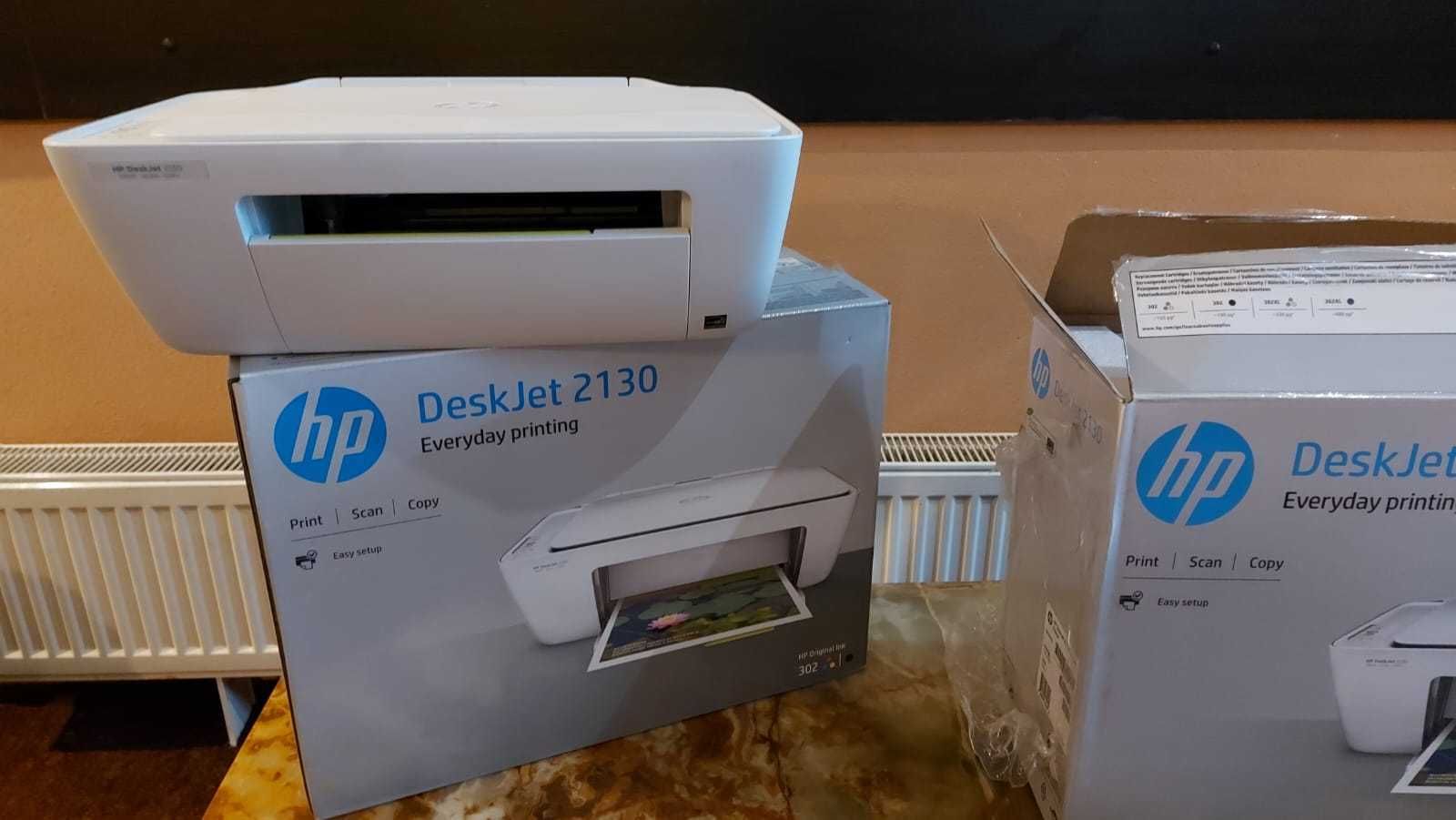 Multifuncțional HP Deskjet 2130 All-in-One, A4 - 2 bucati