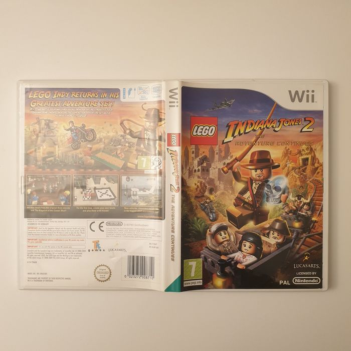 LEGO Indiana Jones 2 The Adventure Continues Nintendo Wii