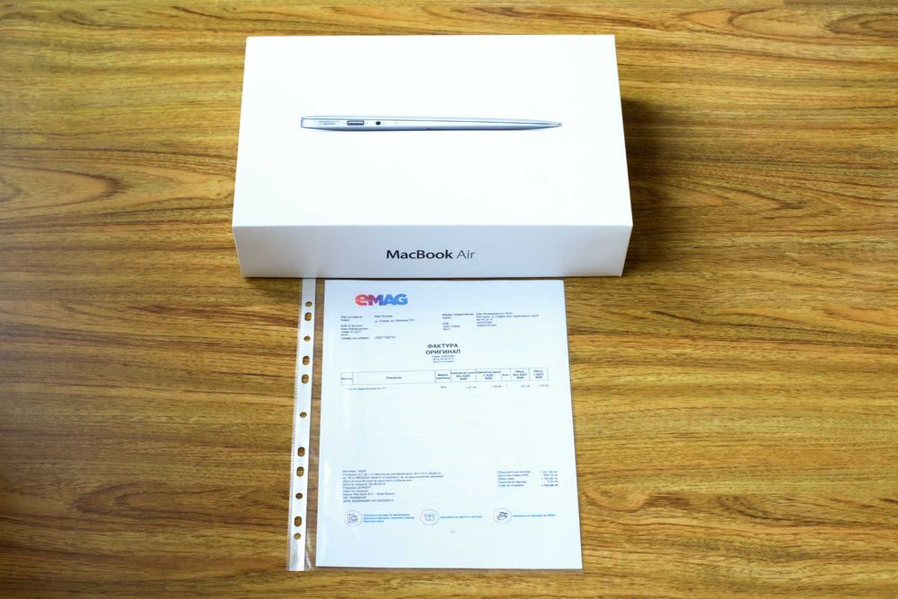 2019 MacBook Air i5, SSD - Пълен комплект, КАТО НОВ!!!