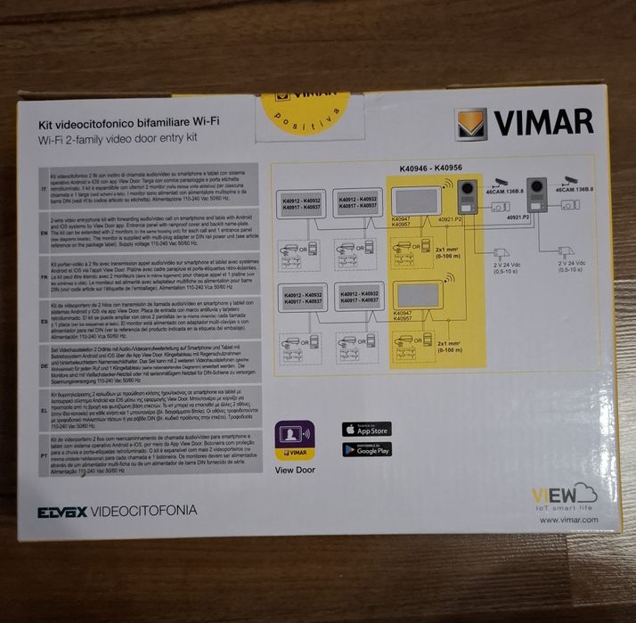 Kit videointerfon VIMAR Elvox K40940