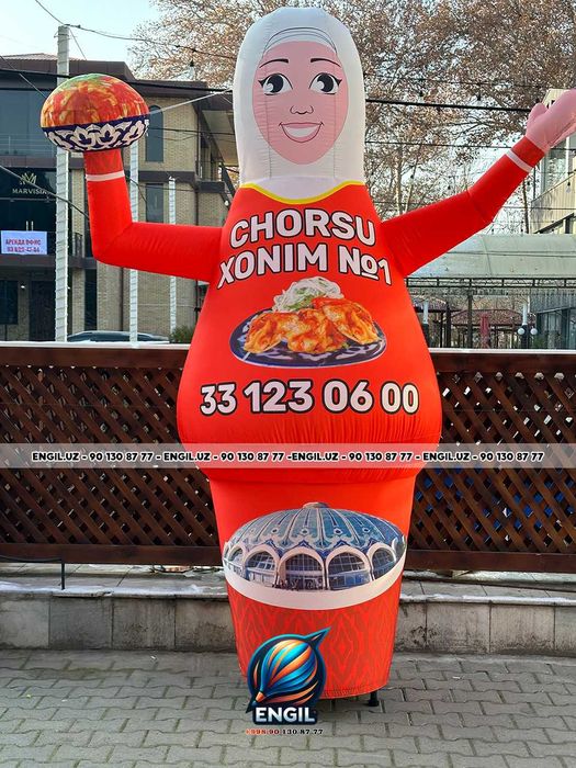 Naduvnaya figura reklama (nasiya bor)