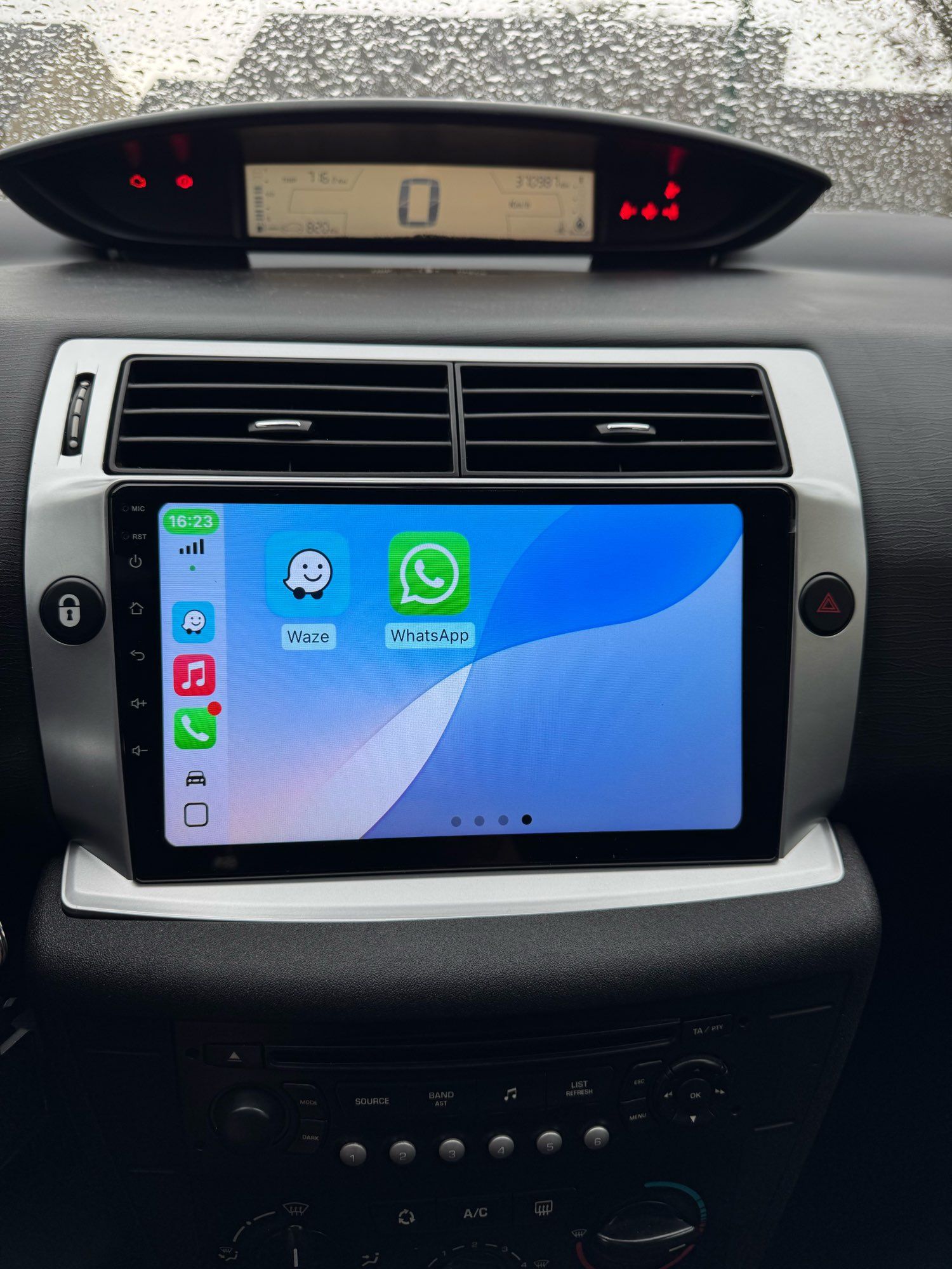 Citroen C4 мултимедия Android GPS Навигация