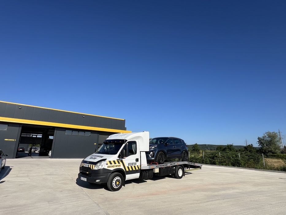 Tractari auto,dube,utilaje grele NON STOP Preturi accesibile