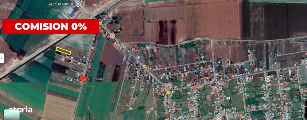 Comision 0% Teren Com. Vanatori