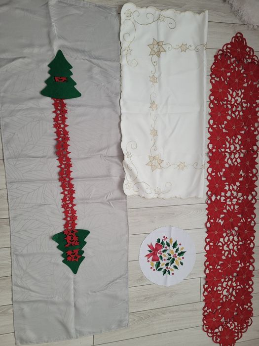 Fete de masa de Craciun 5 bucati