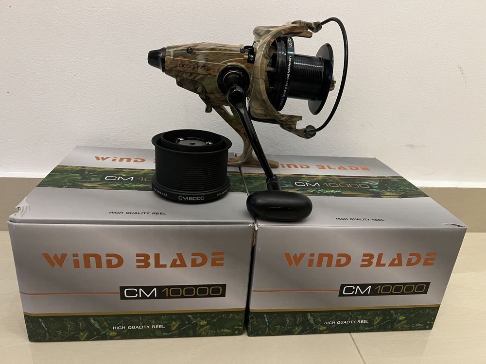 SET 4 Mulinete Wind Blade CM 10000 Camuflaj