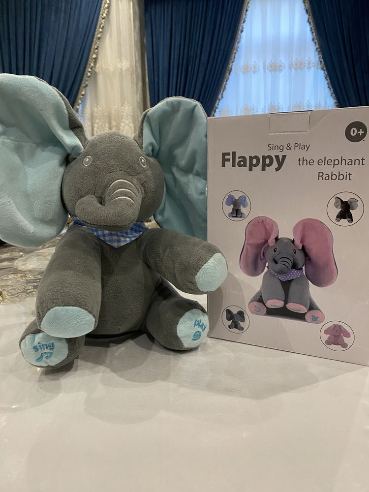 O’yinchoq filcha, the elephat Rabbit игрушки