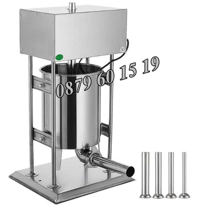 Електрическа пълначка 10 литра и елетрическа бъркалка за кайма 15 кг
