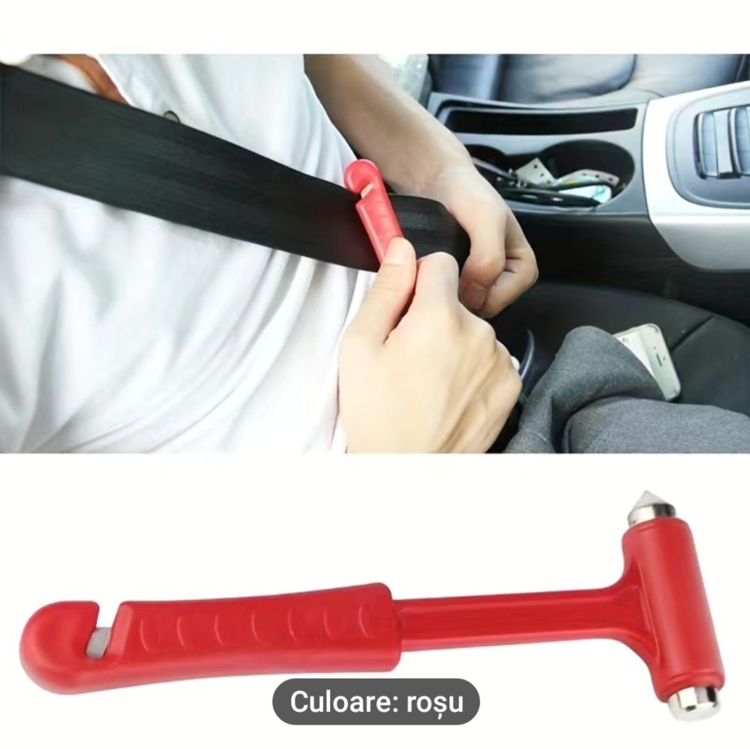 Ciocan multifunctional de siguranta 3 in 1 auto