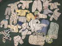 Одежда для новорожденных большой комплект