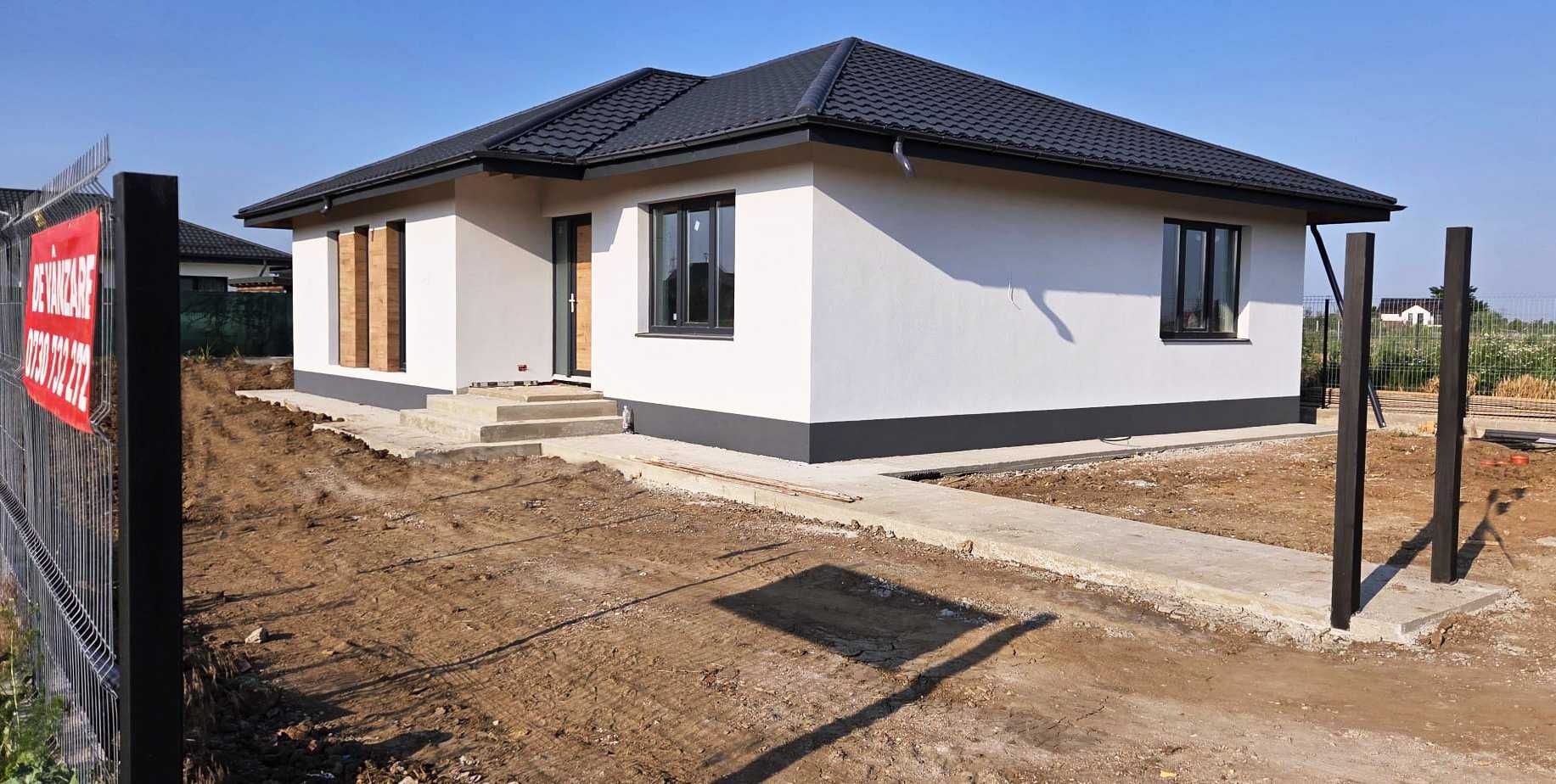 Vila 4 camere Balotesti + teren 500mp - particular