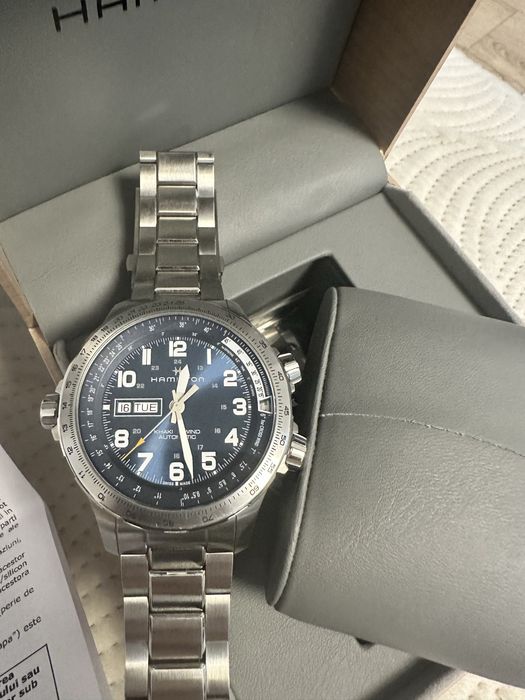 Ceas Hamilton Khaki Aviation Khaki X-Wind Day Date