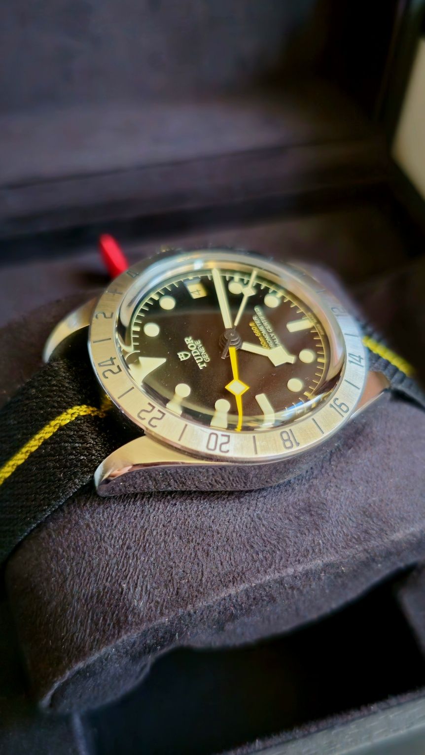 Tudor Black Bay Pro GMT - Отлично състояние, гаранция до 08.2027