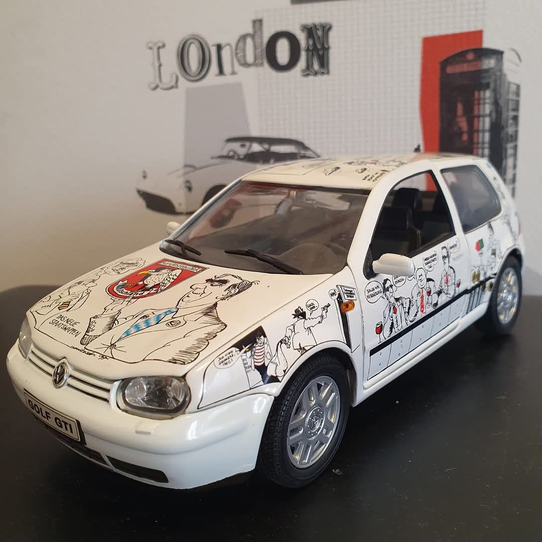 Macheta Golf IV scara 1:18