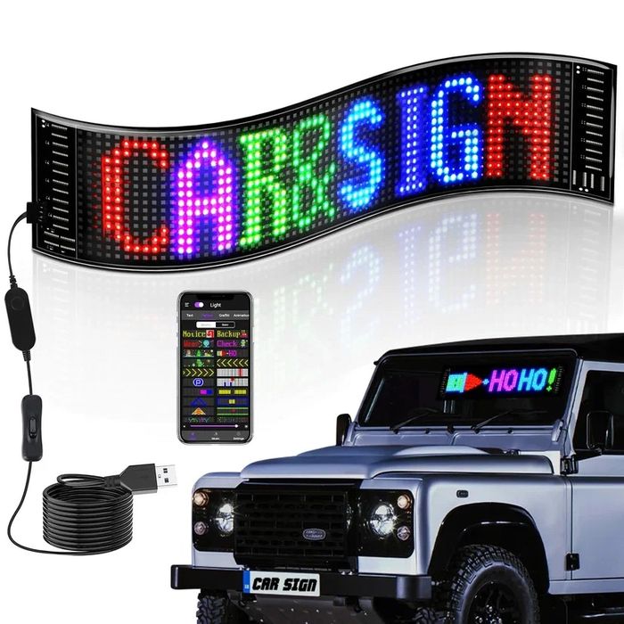 Гибкий LED экран USB