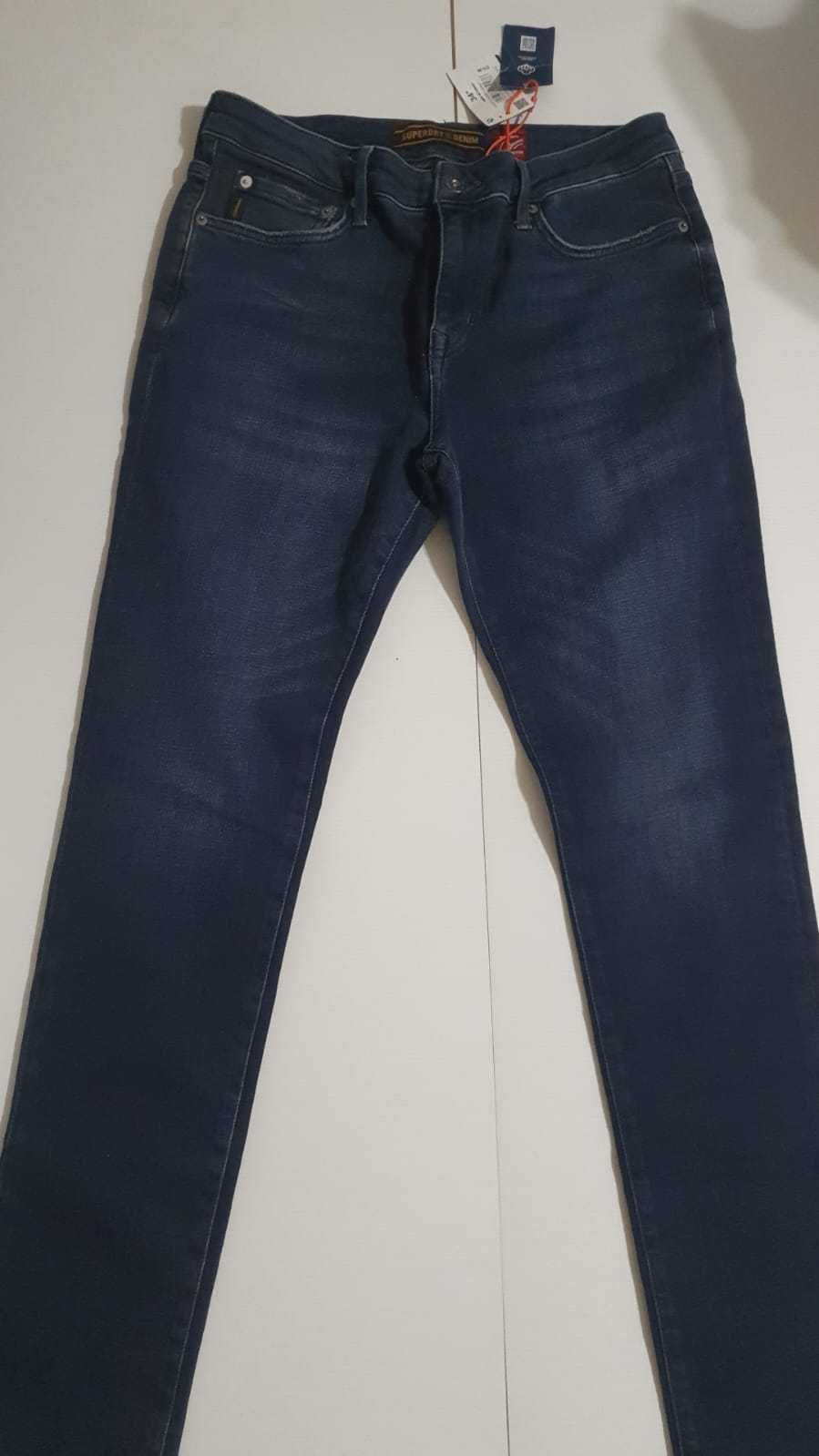 Vand blugi barbat Superdry masura W32/L32 L34 si W34/L32 originali noi