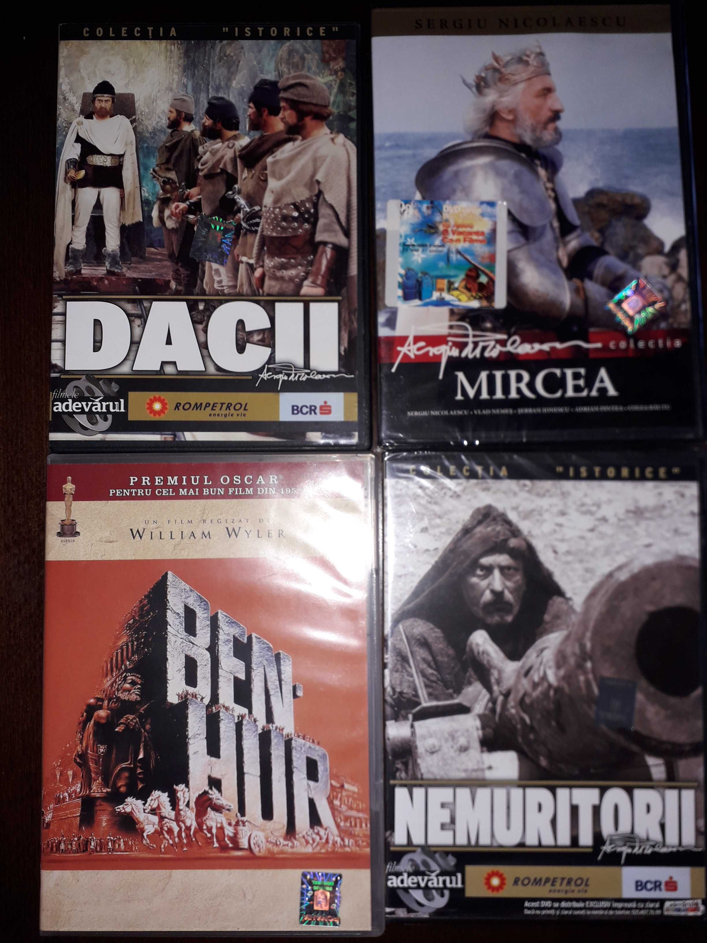 DVD ANDRE RIEU,Joe, CD-uri muzica,filme Sergiu Nicolaescu,film Ben Hur